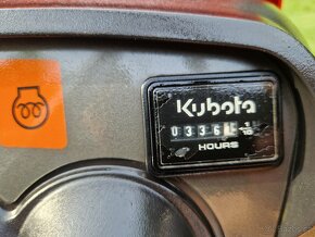 Zahradni Traktor sekačka KUBOTA GR 1600II - PROFESSIONAL - 14