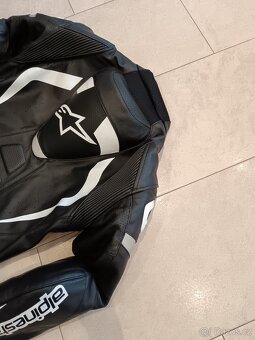 Alpinestars Motegi-Pánská kožená moto kombinéza, jednodílná - 14