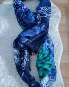 Desigual Birdpalm šátek nový značkový dámský s visačkou - 14