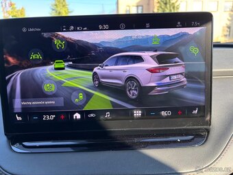 Škoda Enyaq IV 80 SOH 90%m.r.2022 matrix Kamera tepelné čerp - 14