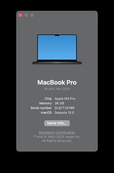 Apple MacBook Pro 16" M3 - 14