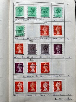 Známky Anglie 1900+, 380 známek - 14