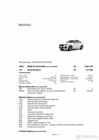 Prodám BMW X4 X3 30d, 1.majitel, 30 000km, záruka do 12/2026 - 14