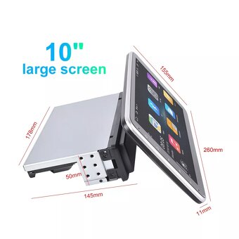 1 DIN Android 11 Autorádio 10 Palcove 2GB/32GB - 14