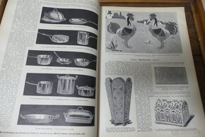 Wiener mode, starožitný módní časopis, svázaný ročník 1903 - 14