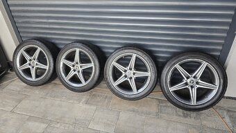 Alu kola a zimní pneu Mercedes 18" AMG - 14