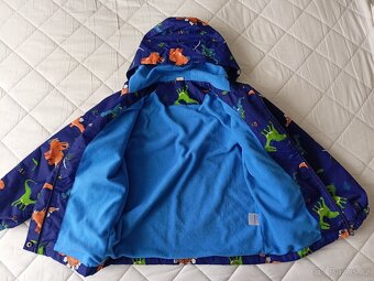 Dětská nepromokavá DINO bunda, vel.128/134 - 14