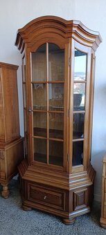 Rustikální vitrína, masív, Nábytek s příběhem - 14