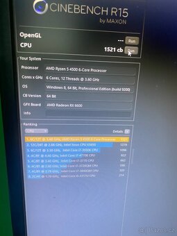 Herní PC Ryzen 5 4500 / RX 6600 / 16 GB RAM / 512 GB SSD - 14