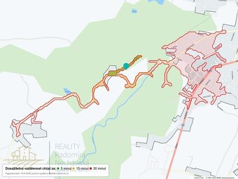 Prodej  stavebního pozemku 3116 m2 - 14