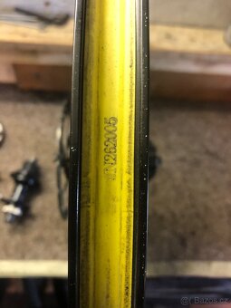Brzdové páky a třmeny SHIMANO + zadni kol - 14