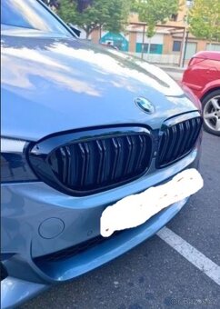 CERNA MASKA GRIL BMW rad 5 model G30 G31 G38 2014 - 2020 - 14