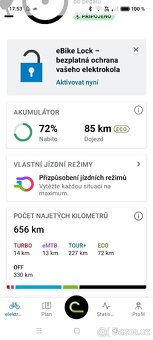 29" celoodpruzene el. kolo Cube Stereo Hybrid 120 Pro 750 - 14