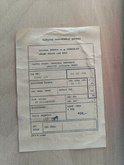 Retro jídelní rozkládací stůl Jitona - 70. léta - 14