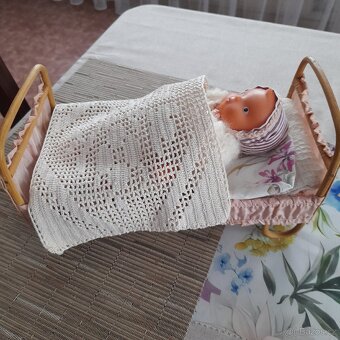 Retro hračka panenka gumotex - 14