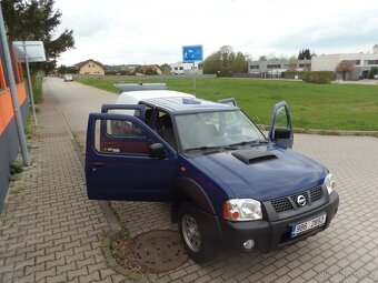 Nissan Double Cab 2.5 TD 4x4 tažné 3T k. ČR TOP - 14