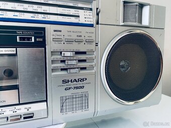 Radiomagnetofon Sharp GF-7500, rok 1985 - 14