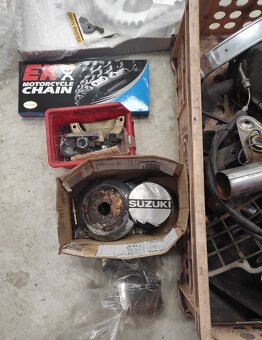 Suzuki GS450 1988 custom na Caferacer k dodělání - 14