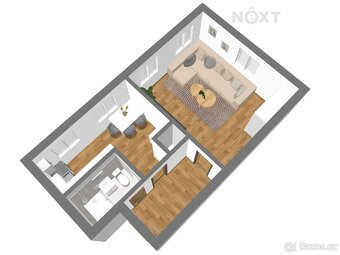 Prodej byt 1+1, 40㎡ - 14