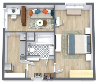 Prodej byty 1+1, 41 m2 - Nový Bor, ev.č. 01254 - 14