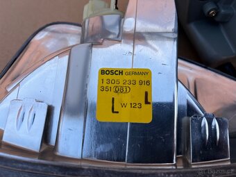 Mercedes W123 přední a zadní lampy Bosch nové - 14