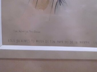 Starožitné Ručně Kolorované Litografie CHEZ AUBERT cca 1830 - 14