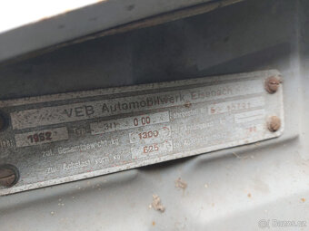 Wartburg 311-0, rok 1962, 991ccm, 33KW - 14