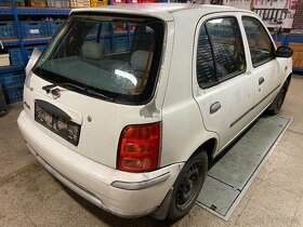 Nissan Micra K11 na náhradní díly - 14