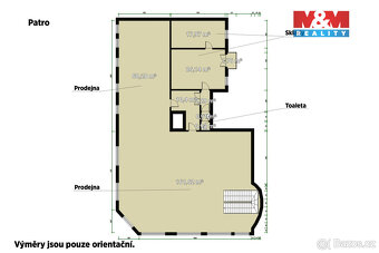 Pronájem obchod a služby, 598 m², Plzeň, roh nám. Republiky - 14