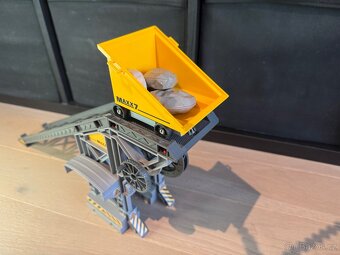 Playmobil 4038 a 4041 kolový nakladač a těžební dopravník - 14