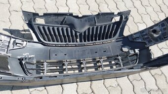 Škoda Fabia 2 – Nárazník přední stribrný 9156 Facelift - 14