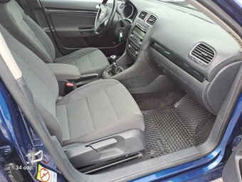 GOLF 6  1.6TDi 77kW 4x4 combi,  r.10,  VÝBAVA, TOP CENA - 14