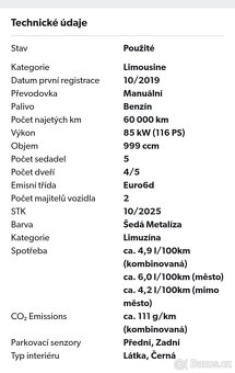 A1 S-line Tfsi sportback 85kw 8/2019 65.000km 5 dveri - 14