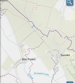 Lesní pozemek Bílé Podolí - 14