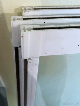 Zasklení na balkon – 3 posuvná skla + 3 matné tabule, nepošk - 14