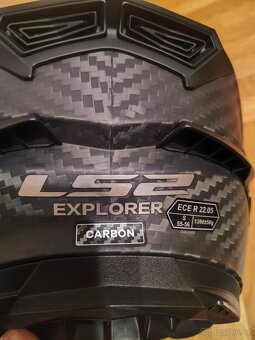 LS2 MX701 EXPLORER + Sena intercom Ride pal III - 14