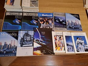 Prodám dobové prospekty Mercedes - 14