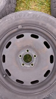 4x ORIGINÁLNÍ ocelové disky 5x100 R15 6J ET38 – VW/Škoda (TO - 14