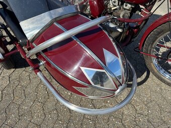 Triumph Speed Twin 500 OHV 1955 + sidecar - 14