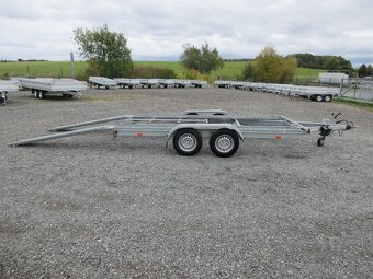 Ojetý přívěs pro přepravu aut PM 2,0T 3,95x2,00 - 14