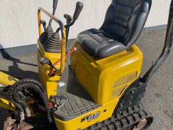 Minibagr Yanmar SV08 rychloupínač 5x lžíce. TOP STAV. - 14