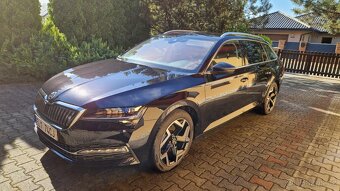 Škoda superb combi 1,4 iV style, DCC, DSG, ACC,Tažné - 14