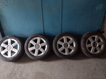 ALU kola 5x100 R16 205/55 zimní - 14