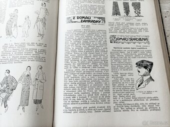Časopisy Šťastný domov, dva kompletní ročníky 1923 a 1924 - 14