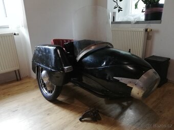 Sidecar Duna sajda sajdkara kompletní lehká alu loďka - 14