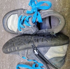 Barefoot kožené boty Bg, zdravotní Essi, Dedoles 24 - 14