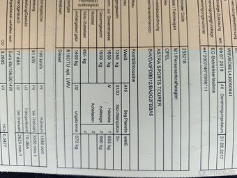 Opel Astra model K 2018 - 14