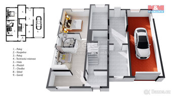 Prodej rodinného domu, 250 m², Praha, ul. Velimská - 14