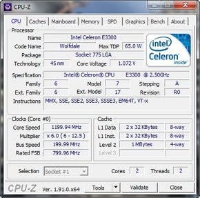 Procesory Core 2 Duo, Dual - Core, ... pro LGA 775 - 14