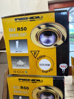 17x podhledová svítidla RENDL, různá, original balení - 14